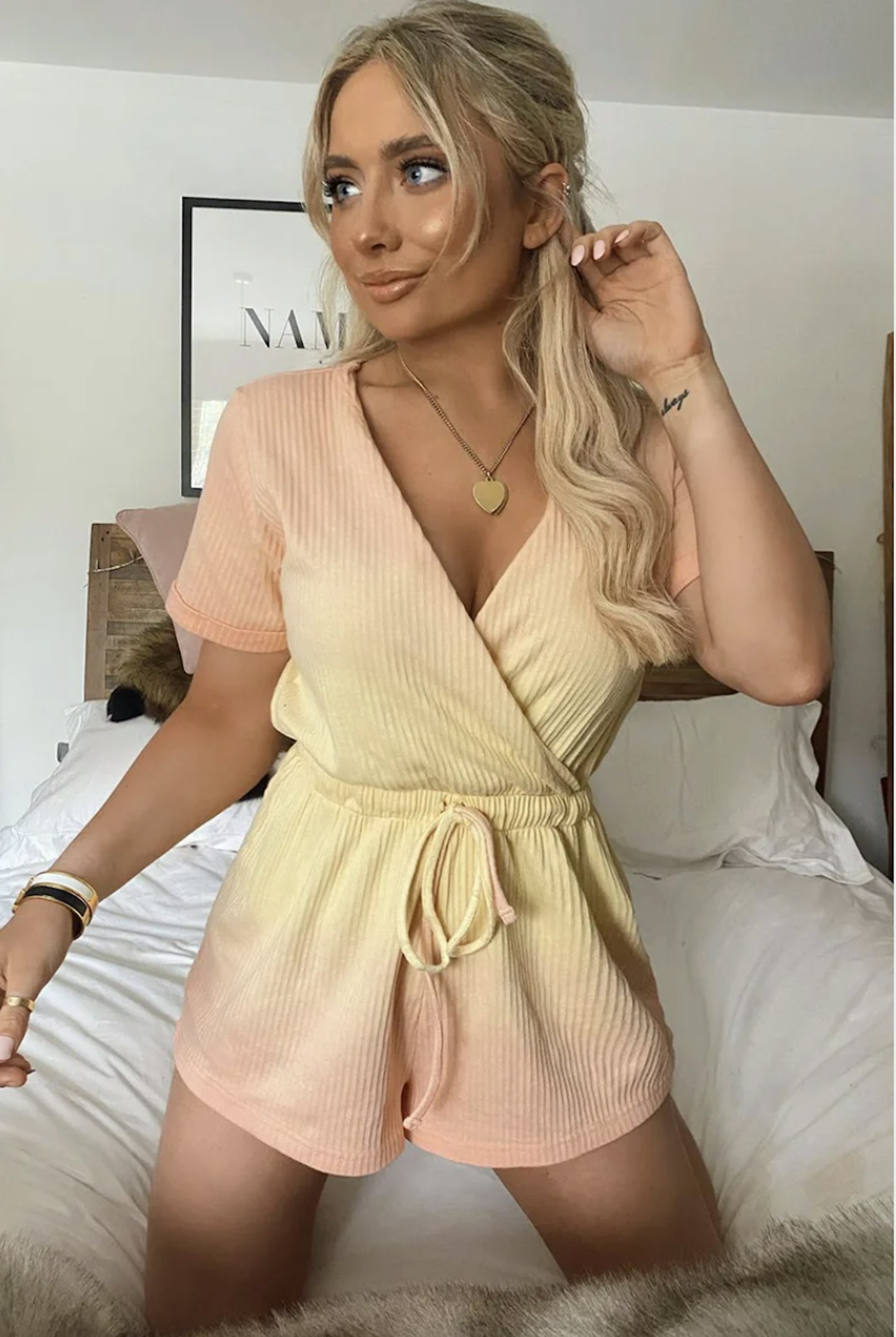 Saffron Barker s sell out In The Style loungewear collection is back